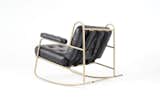 Woolsey Campbell Rocking Chair (midnight black leather)
