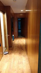 Finished flooring the hallway