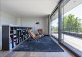 Living Room, Bookcase, Chair, and Medium Hardwood Floor  Photo 14 of 21 in Object 336 - beautiful blackbox by meier architekten zurich
