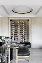 Custom built in wine storage 