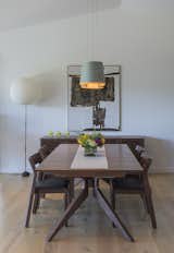 Dining, Table, Pendant, Ceiling, Floor, and Light Hardwood Dining room  Dining Ceiling Floor Table Photos from San Carlos Hills Shou Sugi Ban Home