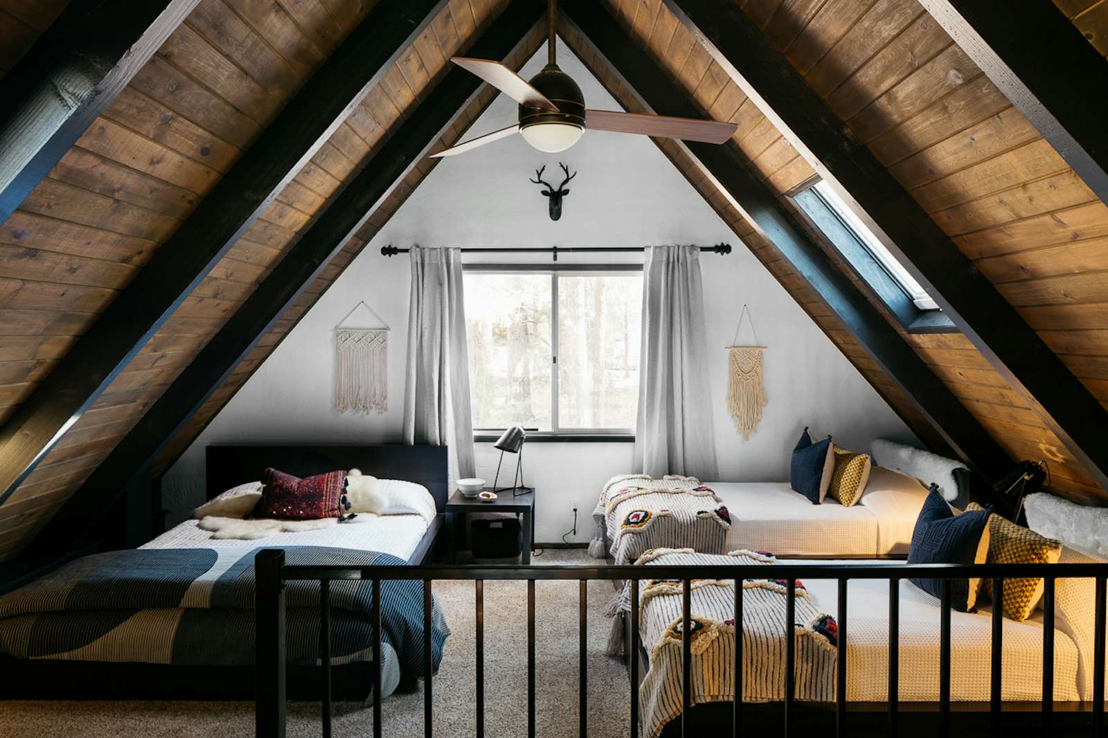 Big Bear AFrame Receives Boho Eclectic Transformation posted by… Dwell