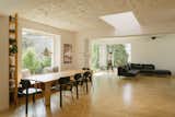 House for W / interior / living room / raw ceiling / windows / light