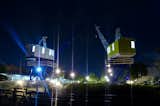 About This Night Urban Landscape Photo:

Shining Cranes is a night photograph of the restored cranes that once loaded and unloaded materials at Drake Manufacturing located on the Riverfront in Wilmington, Delaware.

Title: Shining Cranes at Night
Landscape Photographer: Melissa Fague
Genre: Night Urban Landscape Photography
Item ID#: NGHT-7007

This night  photograph is one of many available for purchase through www.pipafineart.com. You have your chose of size and print materials. All of our night time  pictures are printed on high quality materials and the highest quality ink for longevity. Each photo print is also coated with a soft luster finish. If you need assistance we are always available; please contact us with any questions.


