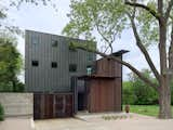 Exterior, Metal Roof Material, House Building Type, Flat RoofLine, and Metal Siding Material  Photo 8 of 8 in Modern Treehouse by Mary Anne Smiley