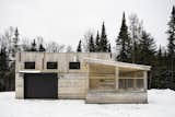 Garage and greenhouse