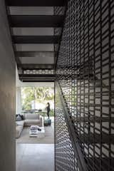 Iron staircase screen