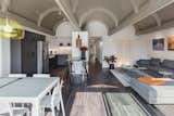 South Facing  Apartment fills Living Room, Dining Room, Kitchen with light most of the day