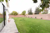 Private backyard.