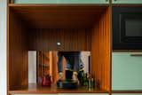 Dining Room Cupboard Detail  Photo 4 of 19 in Santos Pousada Apartment by HAS - Hinterland Architecture Studio