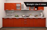 Straight Kitchen