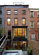 Brooklyn Brownstone Revival - Custom thermally broken steel windows and doors in this beautifully designed 2-story bay addition.