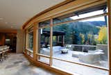 Colorado View - Large Dynamic Douglas Fir Fineline common mullion windows in a stained finish.