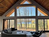 Warm cedar ceiling 