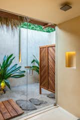 Guest casita showers...one indoor, one out.