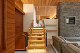 wooden stair design 