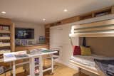 Children's craft room with Murphy beds for sleep overs