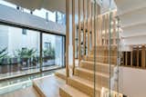 Staircase, Wood Tread, Wood Railing, and Glass Railing interior_staicase  Photo 15 of 28 in Screened House by design and structures