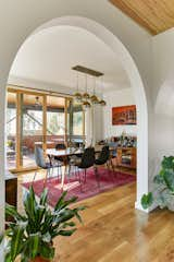 Dining Room, Table, Pendant Lighting, Bar, Chair, and Medium Hardwood Floor  Photo 5 of 14 in Merion House by Assembly Architecture & Build, PLLC