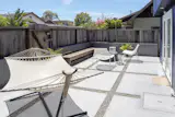 Backyard Concrete Pavers and Walls