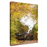 Steam Train with Autumn Foliage Rural Landscape Photo Signed Limited Edition Fine Art Canvas Print

Our limited edition canvas prints are created using 1.5" stretcher bars that have strength & resist twisting caused by inferior stretcher systems & time. We add additional support for longer spans with a UV luster coating (which helps protect the ink & canvas from fading & discoloring), black backing & ready to hang. Life expectancy of these collectible fine art photo prints is up to 300 years depending on the care. All of our landscape photography fine art prints are inspected, numbered & signed by landscape and nature photographer Melissa Fague before shipping.

Canvas Print Sizes Available:
11" x 14"
16" x 20"
20" x 24"
20" x 30"
24" x 36"

Other Print Options:
This photograph is also available on a variety of print media types in a variety of sizes to fit your decorating needs. For more information on this and other stunning landscape photographs please visit www.pipafineart.com

About the Rural Landscape Photograph:
Steam Train with Autumn Foliage is a landscape photograph of Steam Engine number 98 from the Wilmington Western Railroad crossing a trestle over the Red Clay Creek in Wilmington, Delaware in the fall.

Title: Steam Train with Autumn Foliage
Landscape Photographer: Melissa Fague
Genre: Landscape Photography
Item ID#: LAND-0119