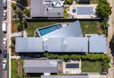 Aerial drone photo of entire house.