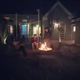 A typical night with residents and visitors.