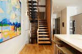 Staircase, Metal Tread, Wood Tread, and Wood Railing  Photos from Harlem Townhouse