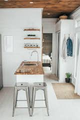 Hallway and Painted Wood Floor  Photo 4 of 9 in "Billy" by Ilo Tiny House by Maryse Gauthier