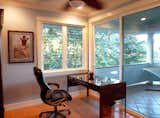 Office, Chair, Study Room Type, Ceramic Tile Floor, Library Room Type, and Desk Office INcludes New Sleeper Sofa with Extra Memory Foam Can Serve as 7th  BR  Photo 15 of 21 in Five Bedroom Ocean View Hawaii House by Beth Dudas