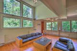 The spacious living area in one of the three homes on the estate