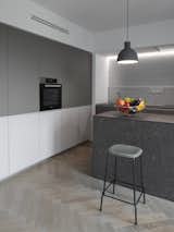KITCHEN
Kitchen_(with top and counter in natural porphyry) by Valcucine, custom designed by the architect with VIVA Arredamenti
Pendant Lamps_Unfold by Form Us With Love for Muuto
Stools_Soft Edge P30 by Iskos-Berlin for Hay
