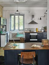 Kitchen  Photo 15 of 17 in Authentic Loft in a Former School by Katalin Baracsi