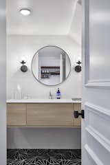 Bath Room Vanity and Sink by Archisesto
Tile by Nemo  Photo 5 of 7 in 4th Ave./Union Square Apartment by ashley guttuso