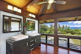 The modern tropical beachside estate has unending ocean views