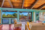 Sitting room in the great room takes advantage of the ocean views