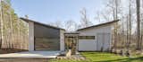 Exterior, House Building Type, Flat RoofLine, Mid-Century Building Type, Shed RoofLine, Butterfly RoofLine, Wood Siding Material, and Shingles Roof Material Exterior Front  Photo 4 of 6 in Modern Home Ideas by Rebecca Knight from House 23