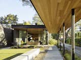 Exterior, Wood Siding Material, Flat RoofLine, House Building Type, and Brick Siding Material  Photo 5 of 10 in Waverley Residence by Ehrlich Yanai Rhee Chaney Architects