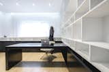 Office and Study Room Type  Photo 8 of 13 in Townhouse "Screen" Extension by Parasitestudio
