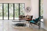 Living Room and Travertine Floor Living area  Photo 15 of 34 in The Window House by formzero