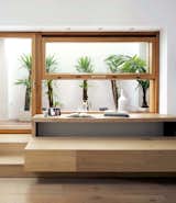 Dining Room, Table, Light Hardwood Floor, Bench, and Ceiling Lighting  Photo 1 of 11 in SJ23 APARTMENT by OLARQ Osvaldo Luppi Architects