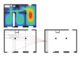 The total floor area occupied by the internal walls and the non-functional zones that resulted from  them was significantly high in relation to the total area of the apartment. 