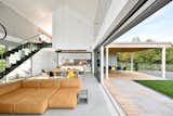 Opening the indoors to the outdoors with large glass sliding doors