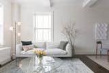 We created an inviting living space while keeping everything in simple and clean by mixing and matching various materials. 
