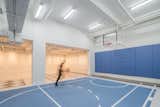 Underground basketball court