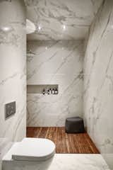Bath, One Piece, Ceiling, Ceramic Tile, Stone Tile, and Open  Bath Stone Tile Ceramic Tile Open Photos from Interior AM