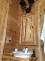 Bath Room, Soaking Tub, Freestanding Tub, One Piece Toilet, and Enclosed Shower Another of 5 1/2 baths   Photo 9 of 40 in Maine Lake House & Cabins (Family Camp Compound) by Christina Sidoti