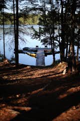 View to the lake from the house 
