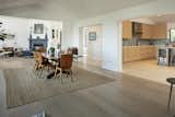 Dining room, kitchen and living room