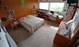 Master Bedroom with a walk-in closet. Views to the hills arround
